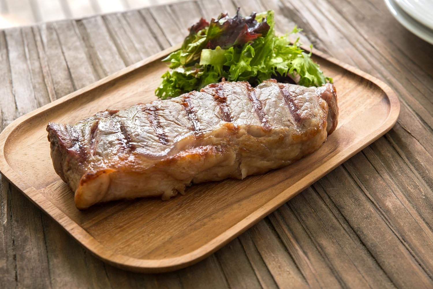 Ironwood Small Acacia Wood Steak Serving Board