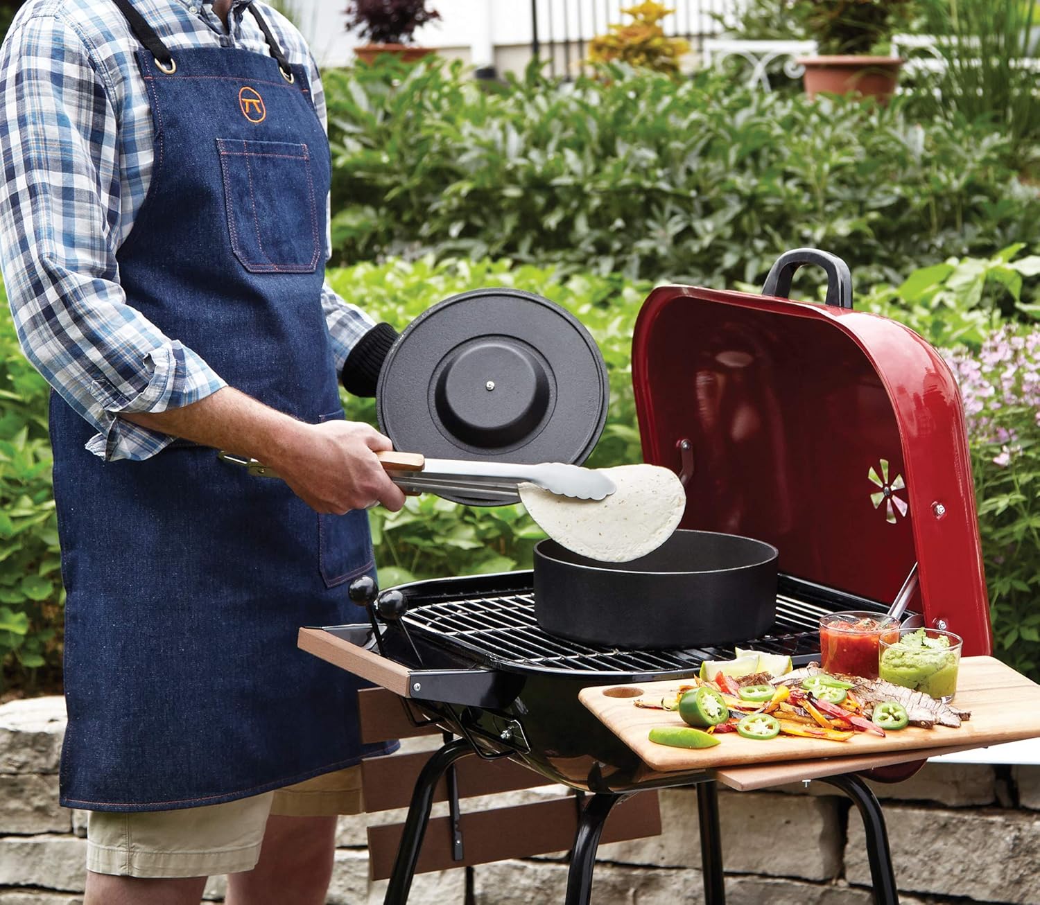 Outset Cast Iron Multi-Purpose Pot & Tortilla Warmer – 3 Qt