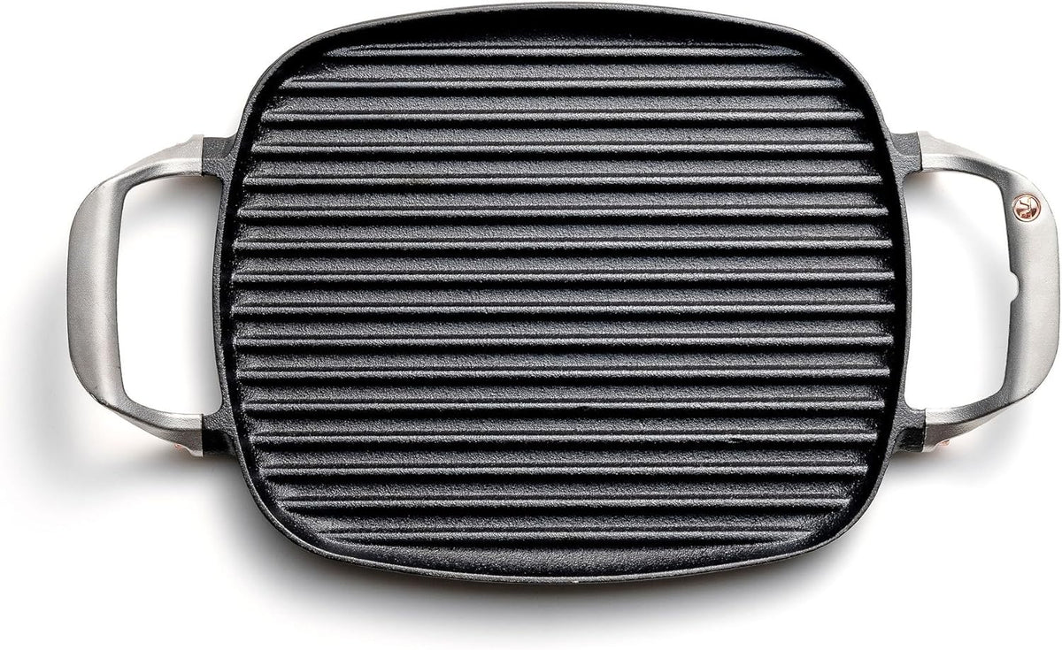 Outset Cast Iron Steak / Panini Grill Pan