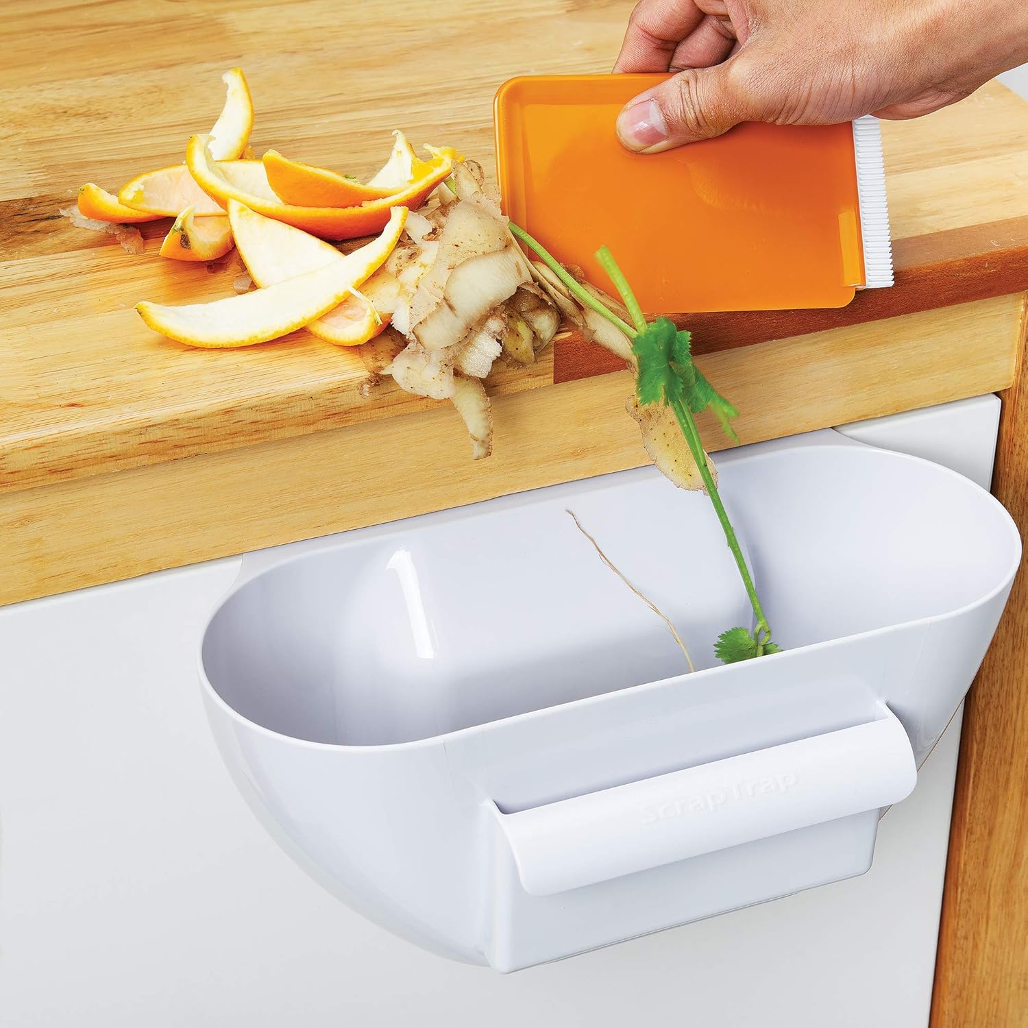KitchenArt Scrap Trap with Brush