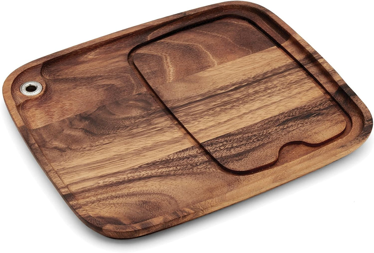 Ironwood Fort Worth Steak Plate – Acacia Wood