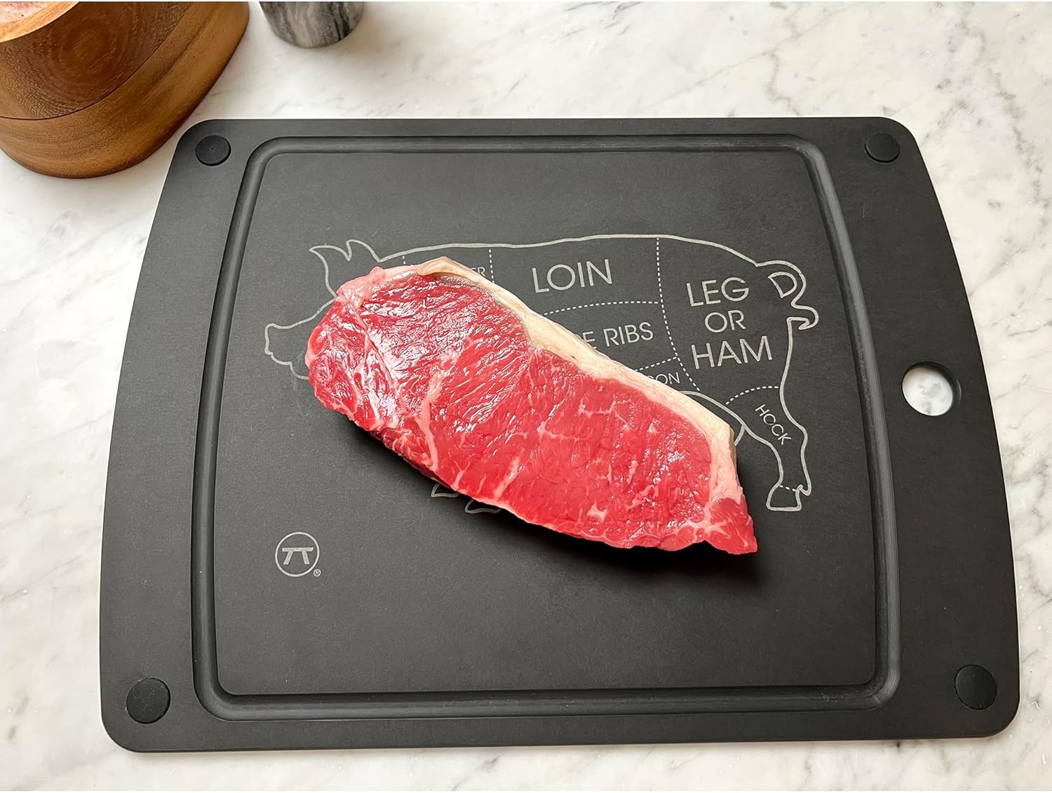 Outset Pig Cuts Grill Prep Board by Kitchen Niche