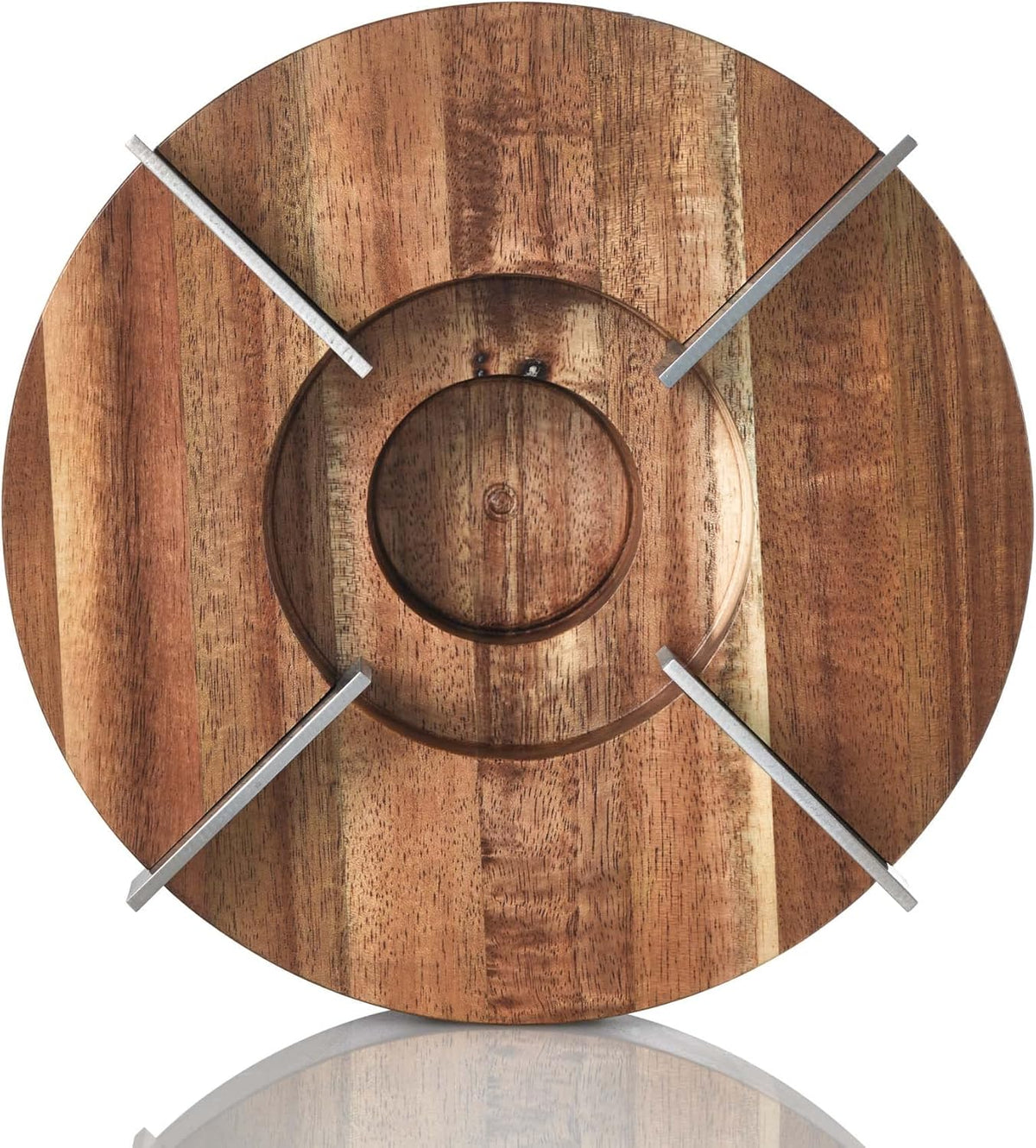 AdHoc Tuto Food & Teapot Warmer – Acacia Wood – 16 cm