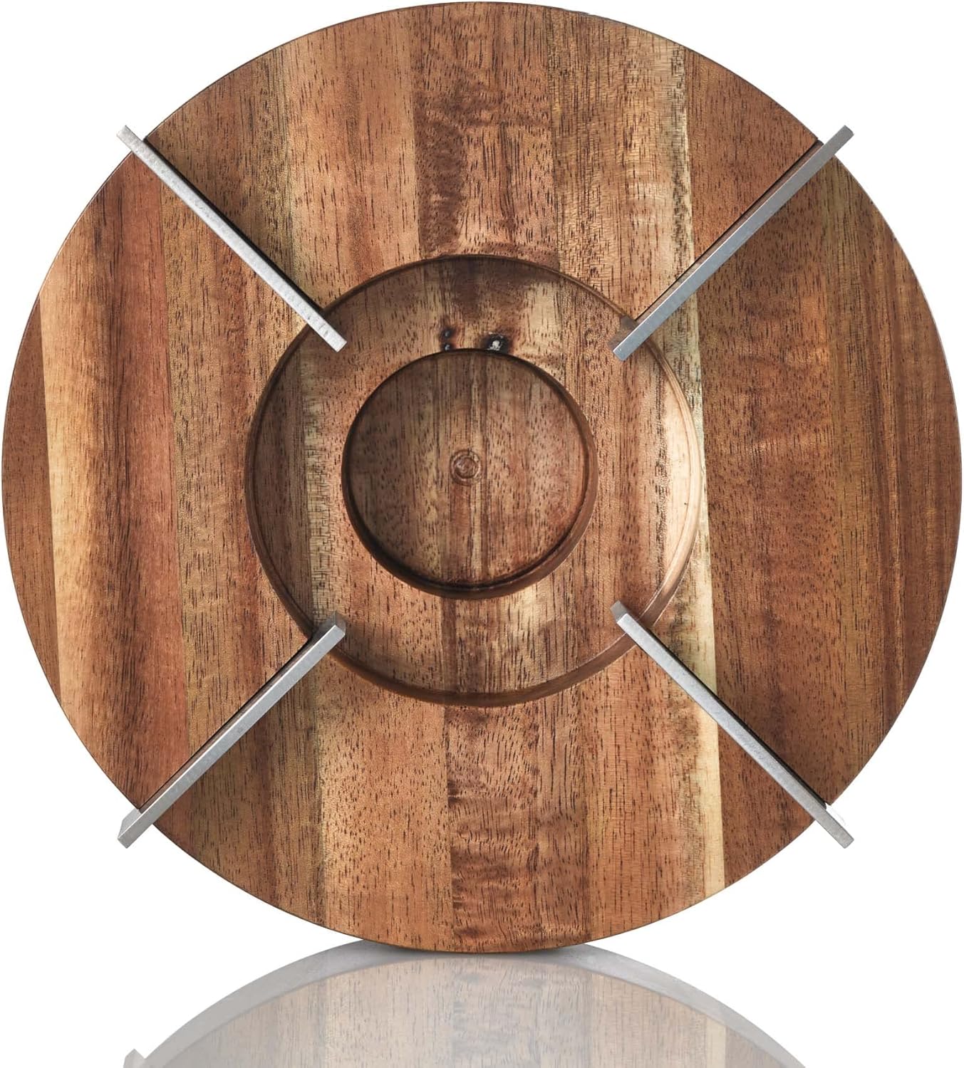 AdHoc Tuto Food & Teapot Warmer – Acacia Wood – 16 cm