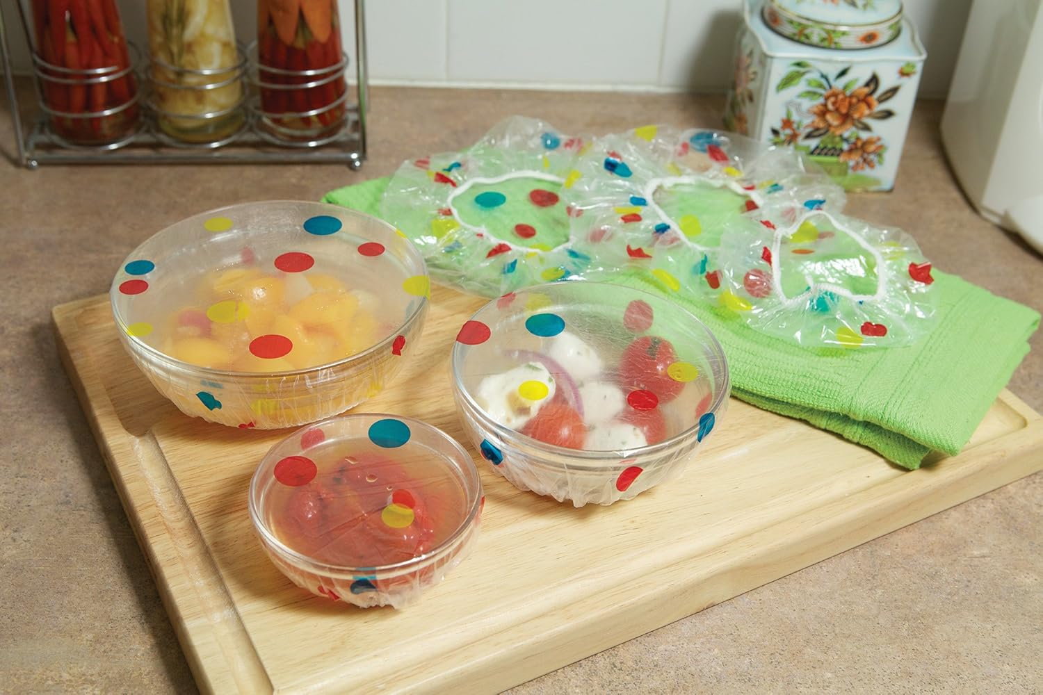 Fox Run Reusable Bowl Covers Set