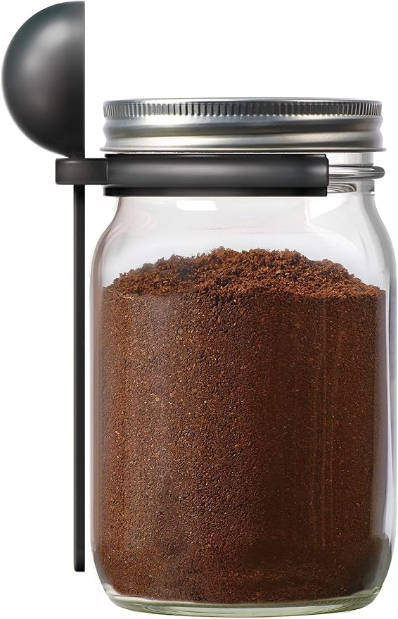 Jarware Coffee Spoon Clip - Black