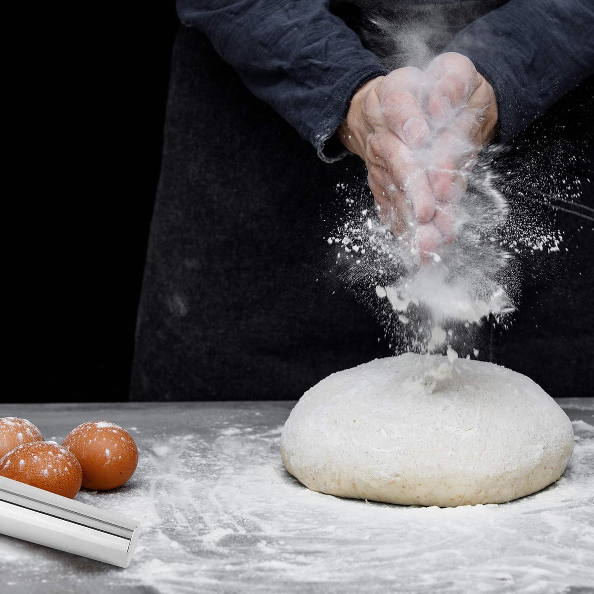 Fox Run Stainless Steel French Rolling Pin 18"