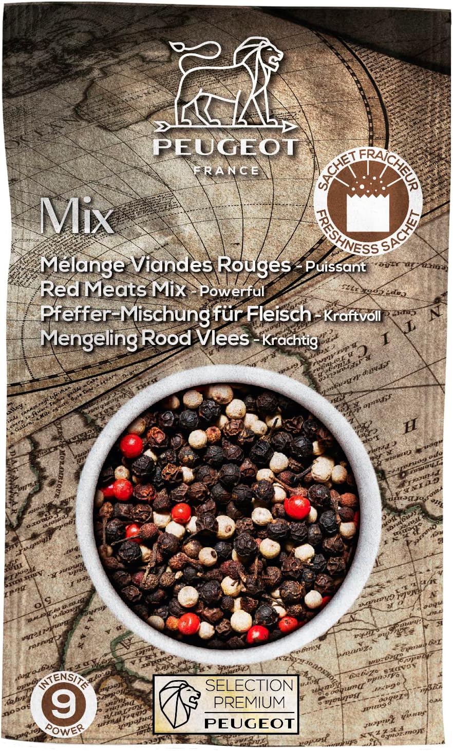 Peugeot Red Meat Blend Peppercorns – 60 g