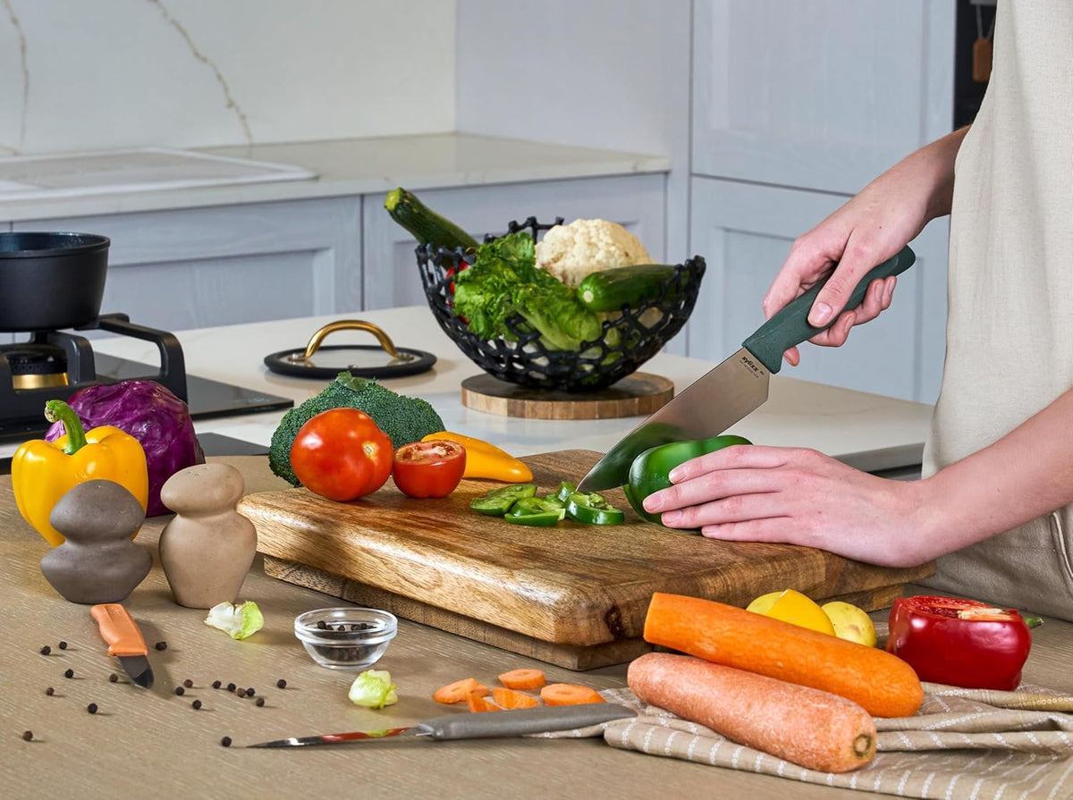 Zyliss 3 Pc Knife Set – Chef, Paring & Serrated Paring