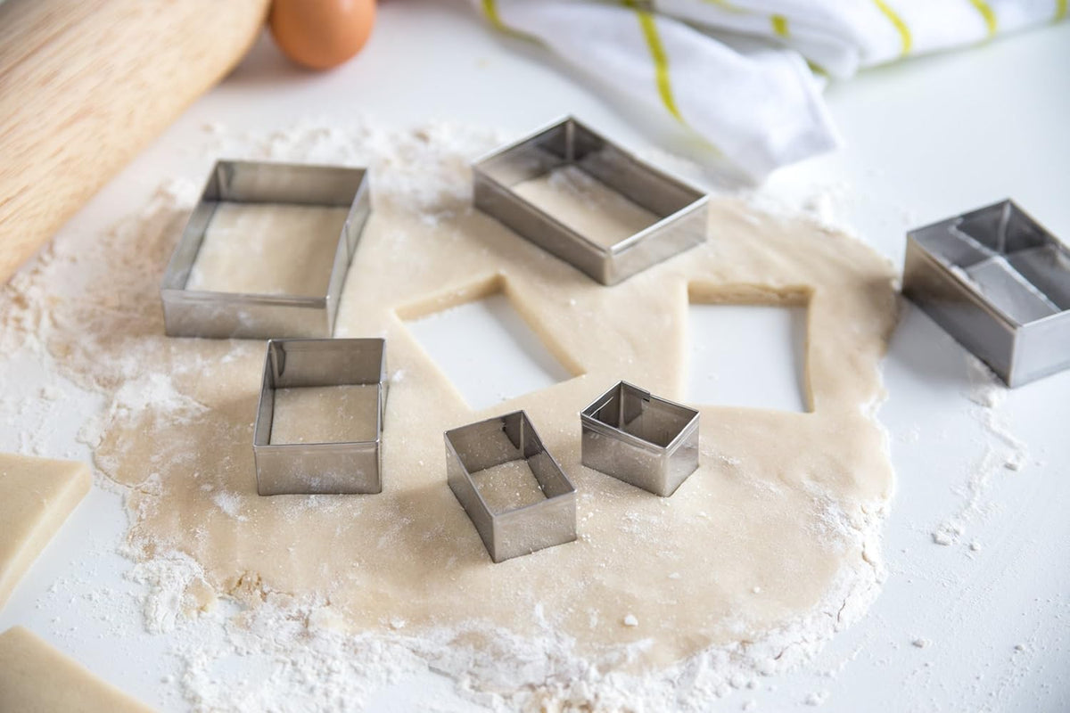 Fox Run Rectangle Cookie Cutter Set