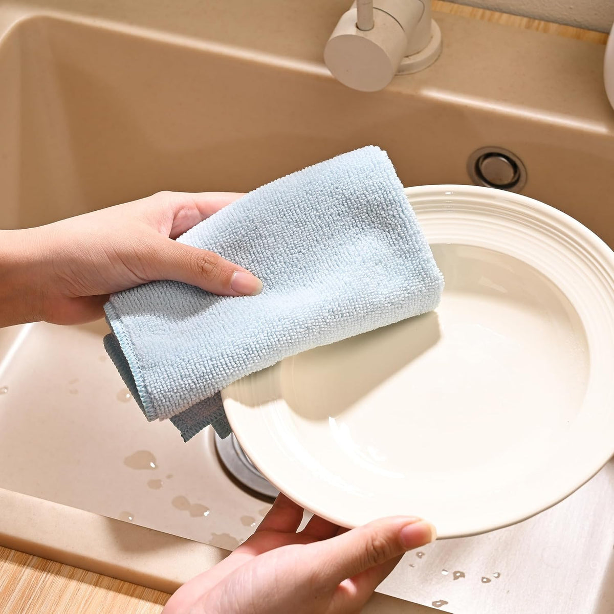 Fox Run Micro Cleaning Cloths, 10 Pack