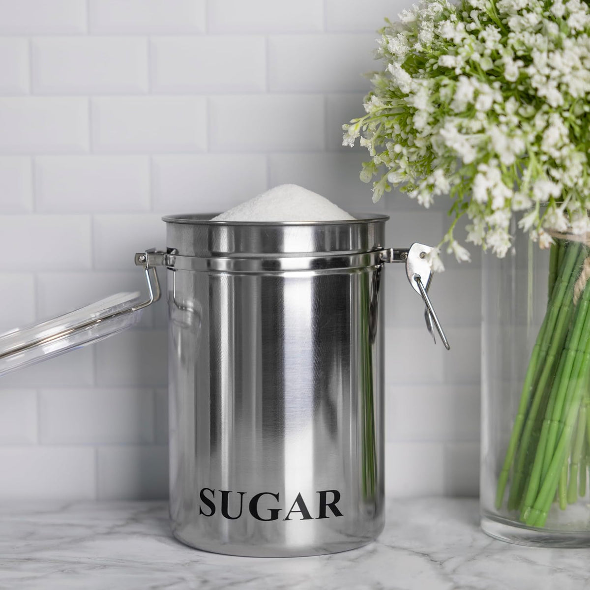 Fox Run Stainless Steel Sugar Canister