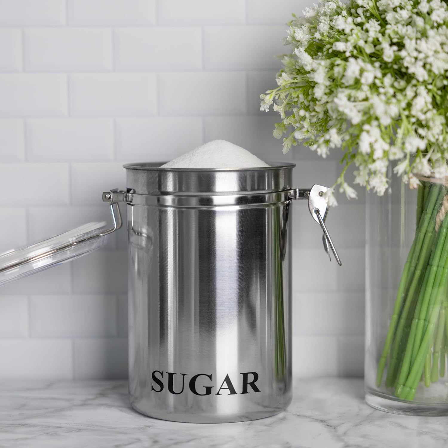 Fox Run Stainless Steel Sugar Canister