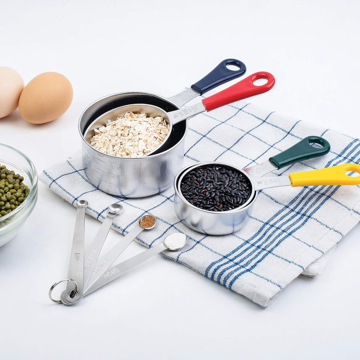 Fox Run Stainless Steel Measuring Cup Set