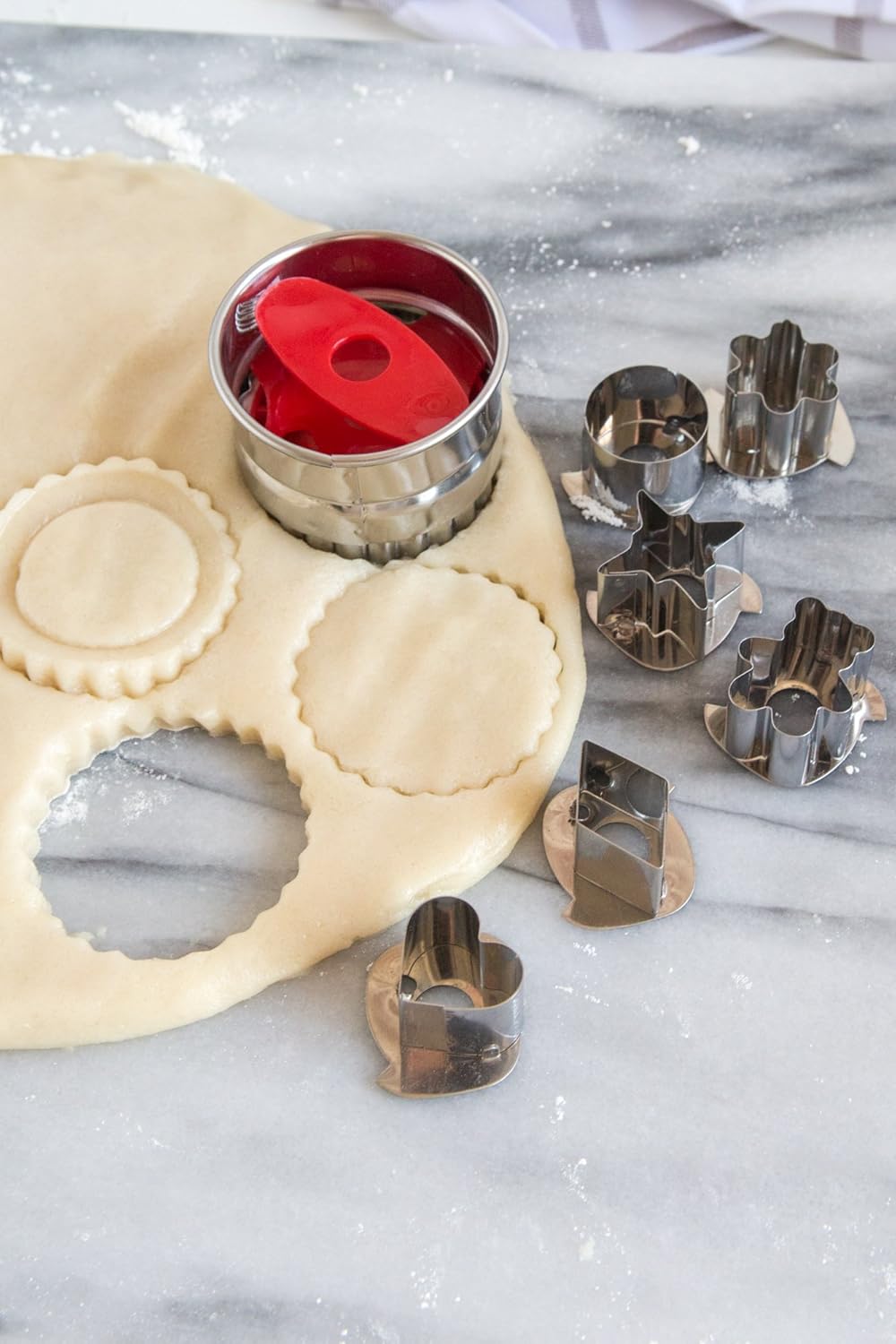 Fox Run Linzer Cookie Cutter Set