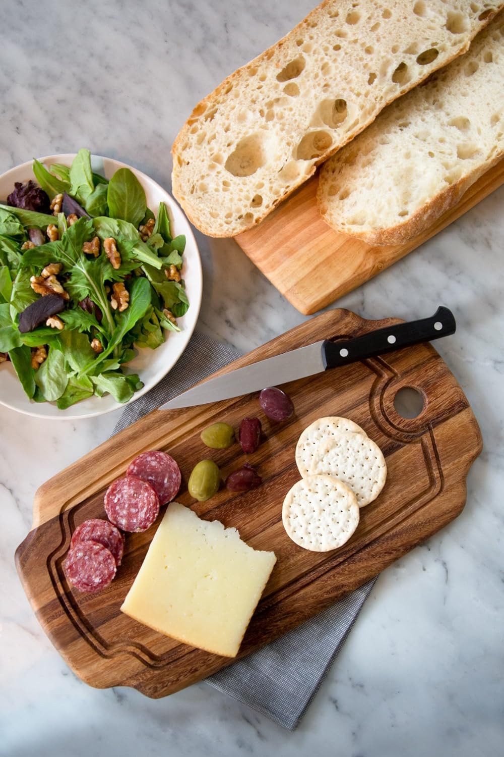 Ironwood Rectangular Prep Board – Acacia Wood