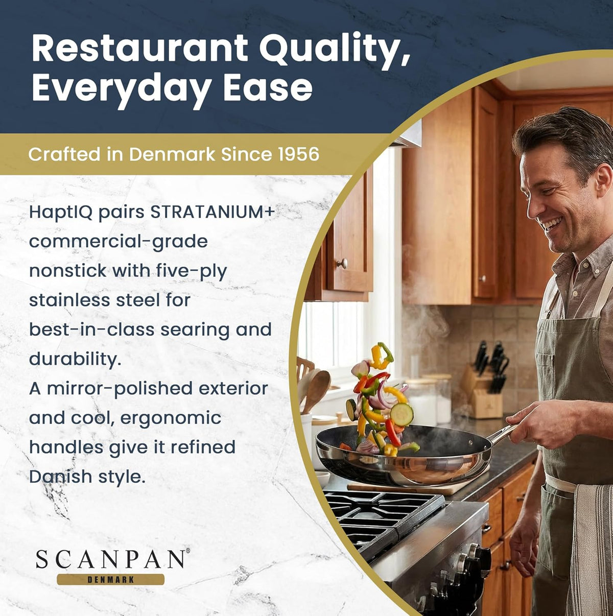 Scanpan HaptIQ Fry Pan – 32 cm