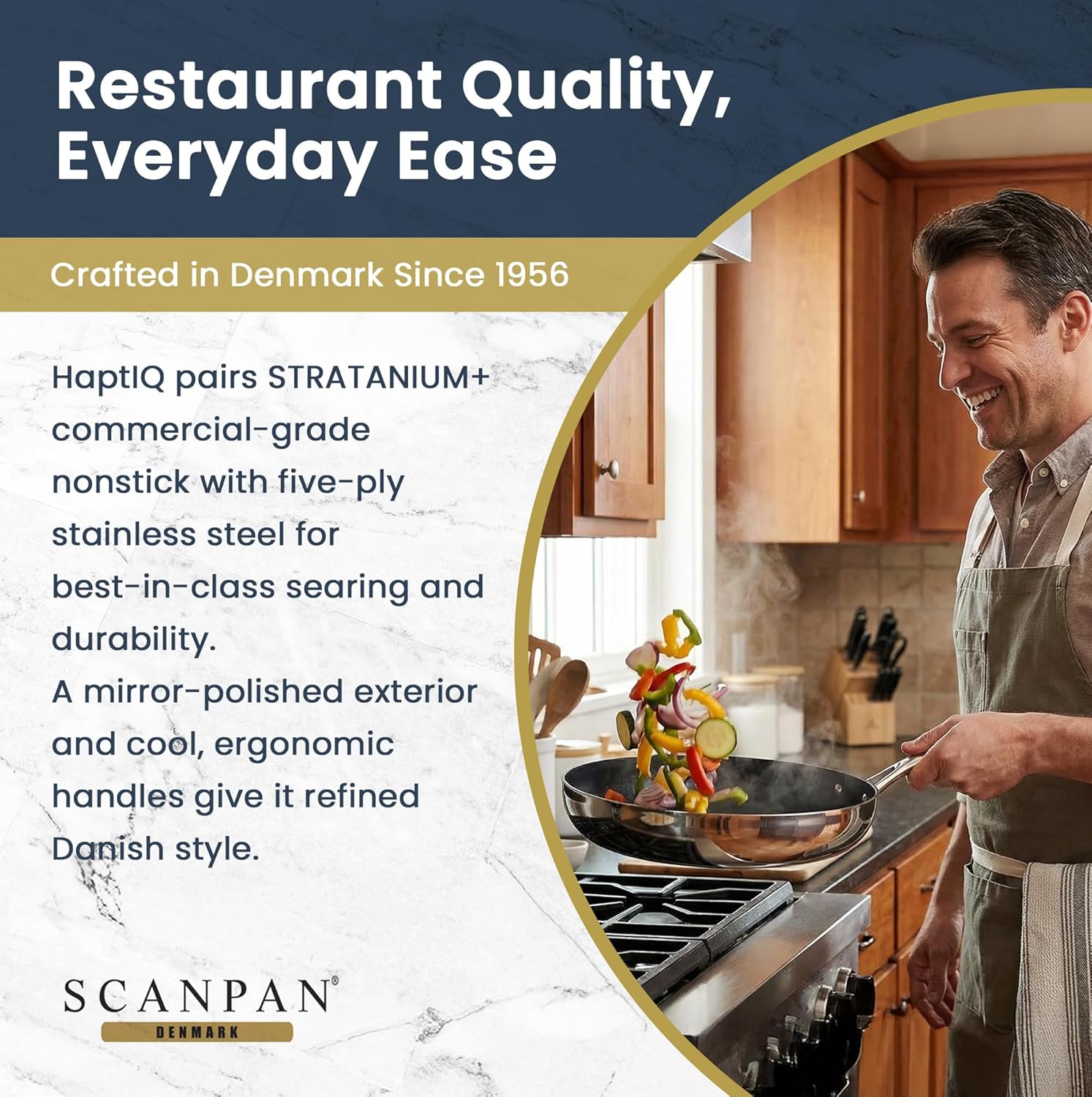 Scanpan HaptIQ Fry Pan – 32 cm