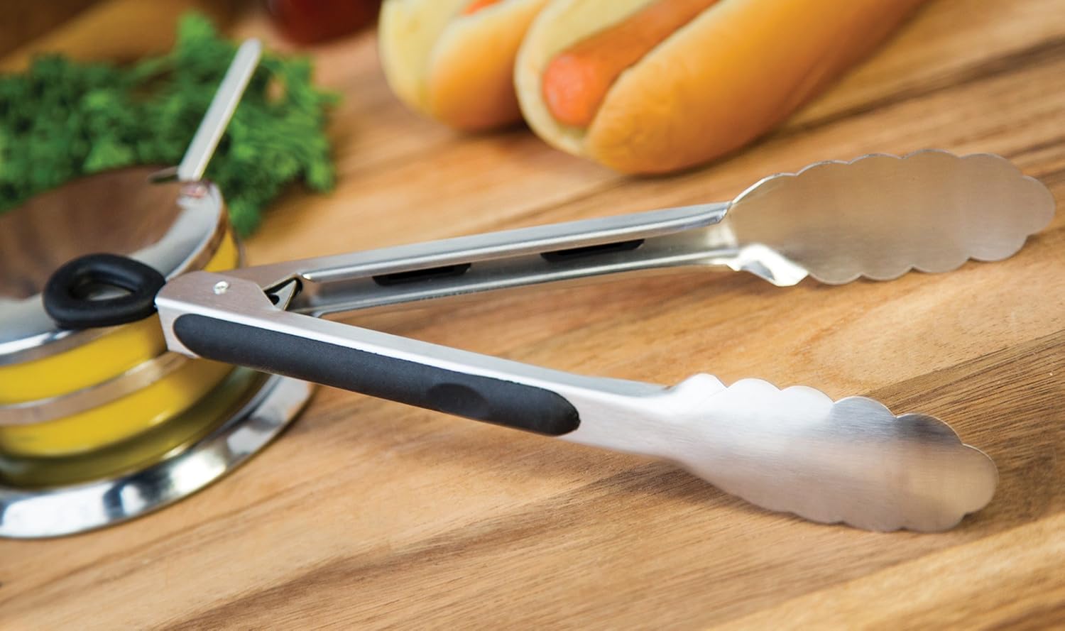 Fox Run 9" Lock Tongs
