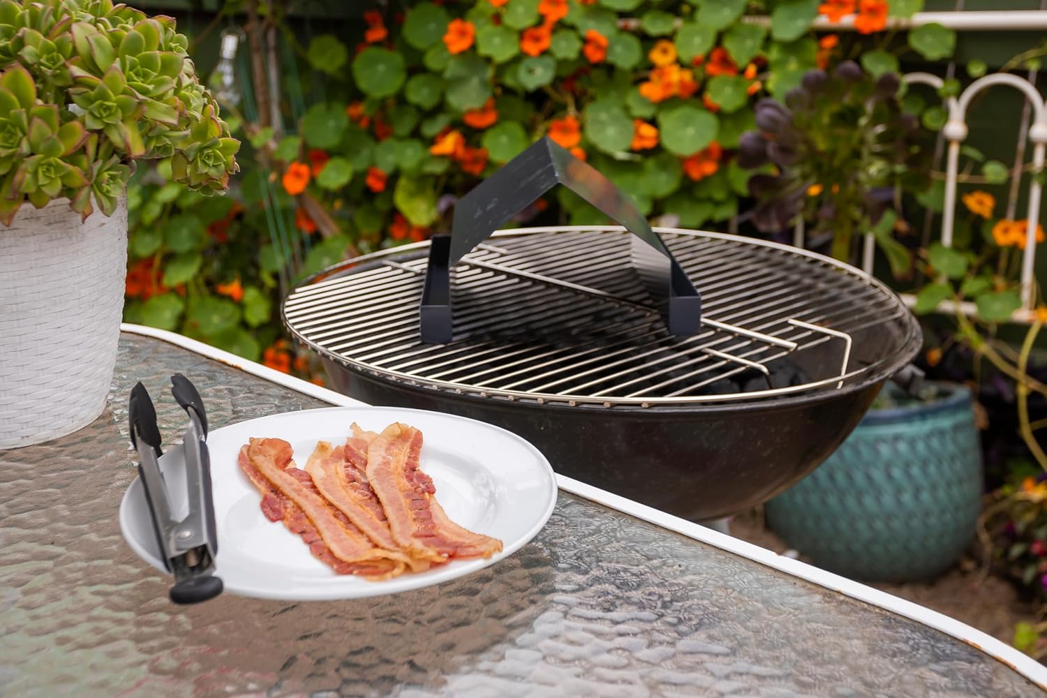 Outset BBQ Bacon Rack – Non-Stick Grill Accessory