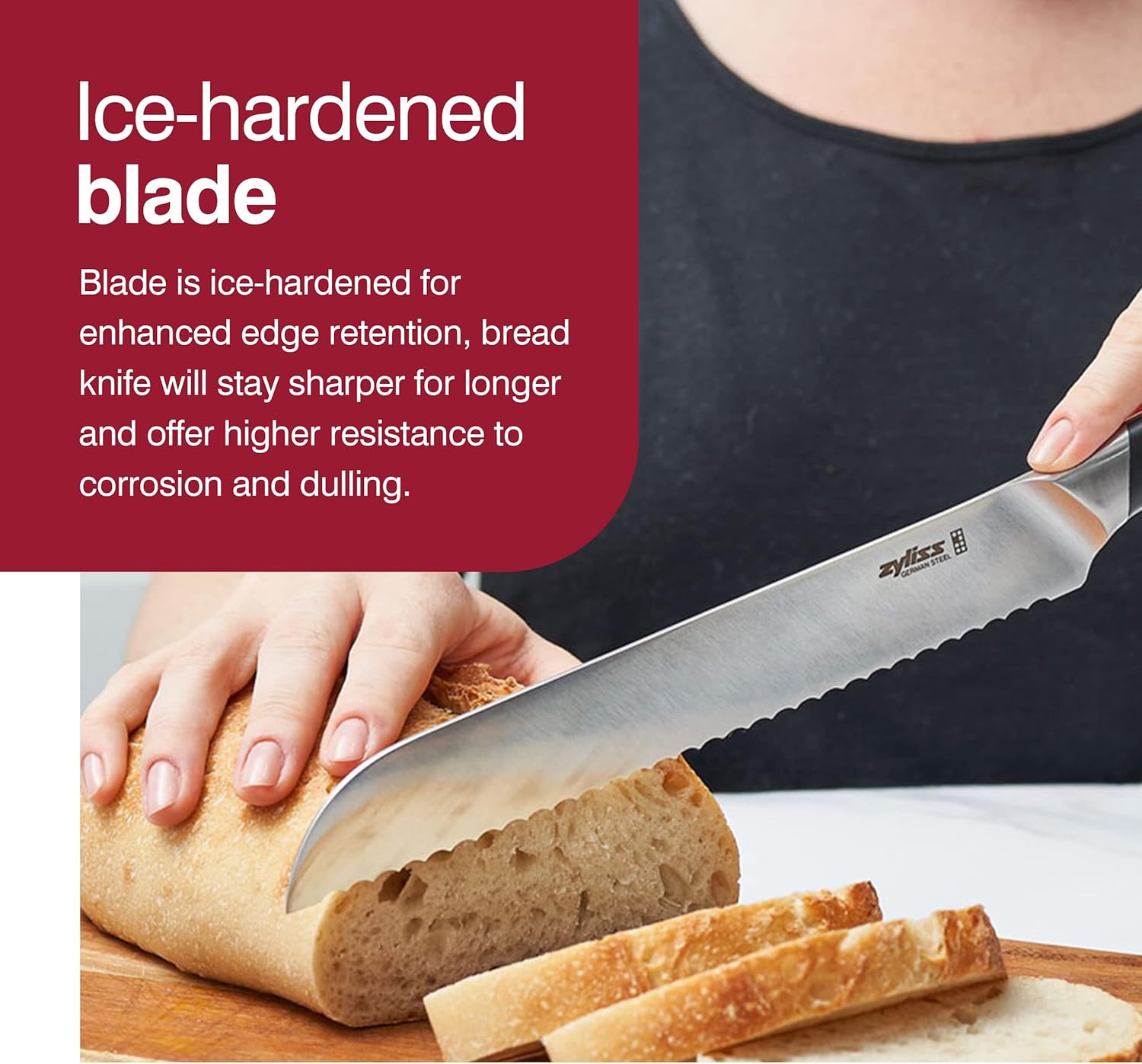 Zyliss Comfort Pro Bread Knife by Kitchen Niche