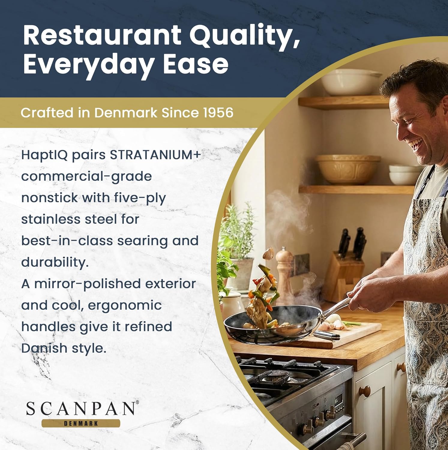 Scanpan HaptIQ Fry Pan – 24 cm