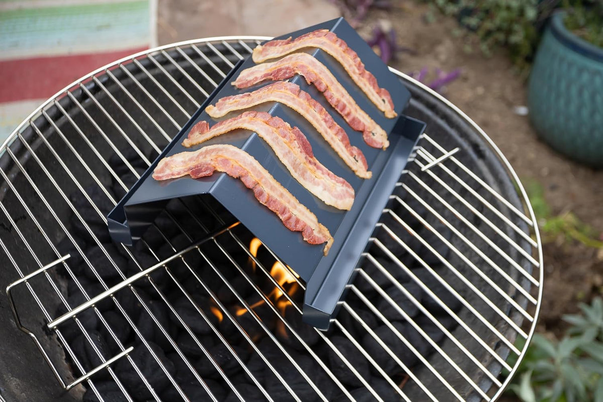 Outset BBQ Bacon Rack – Non-Stick Grill Accessory