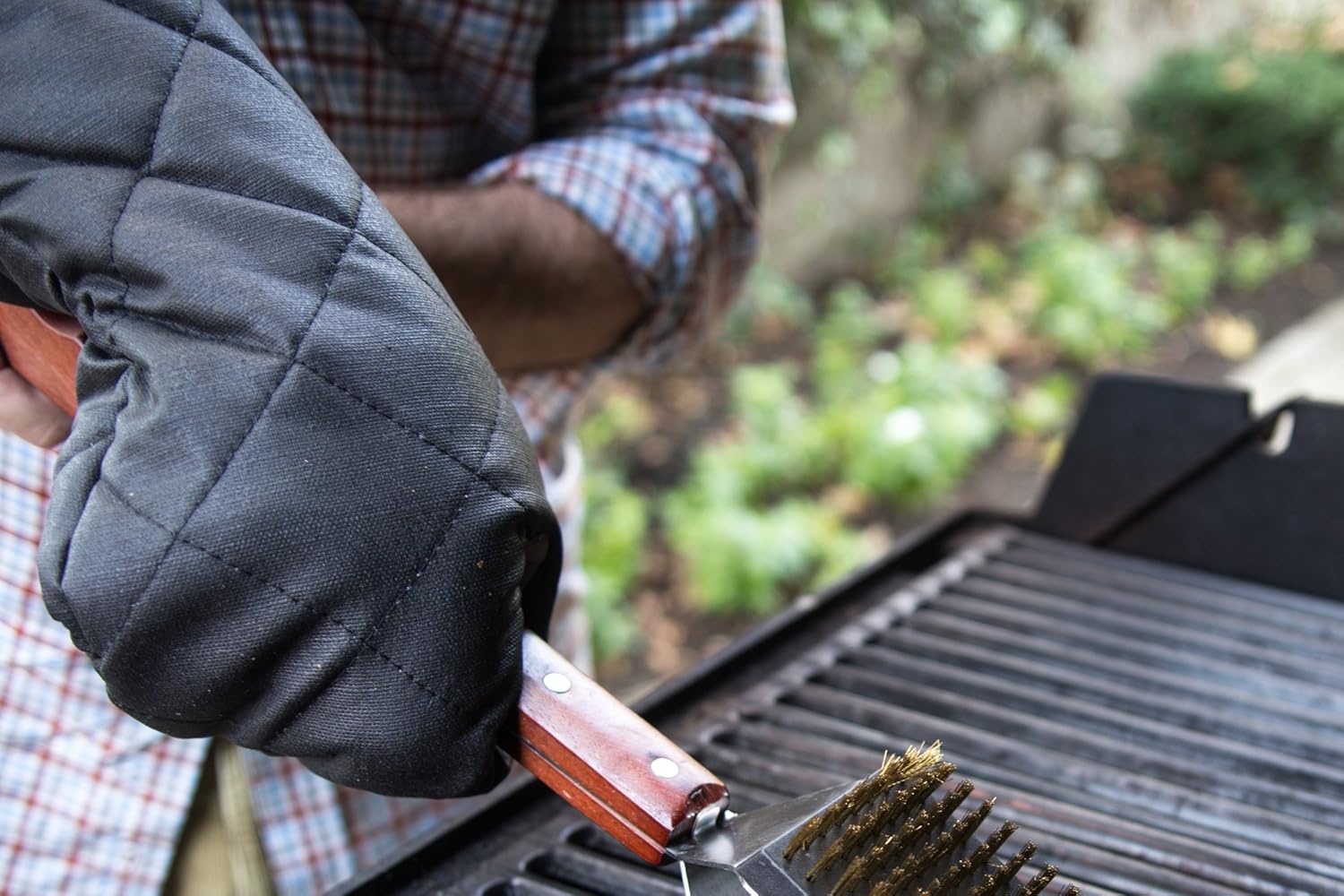 Outset Cotton Grill Mitt – Black