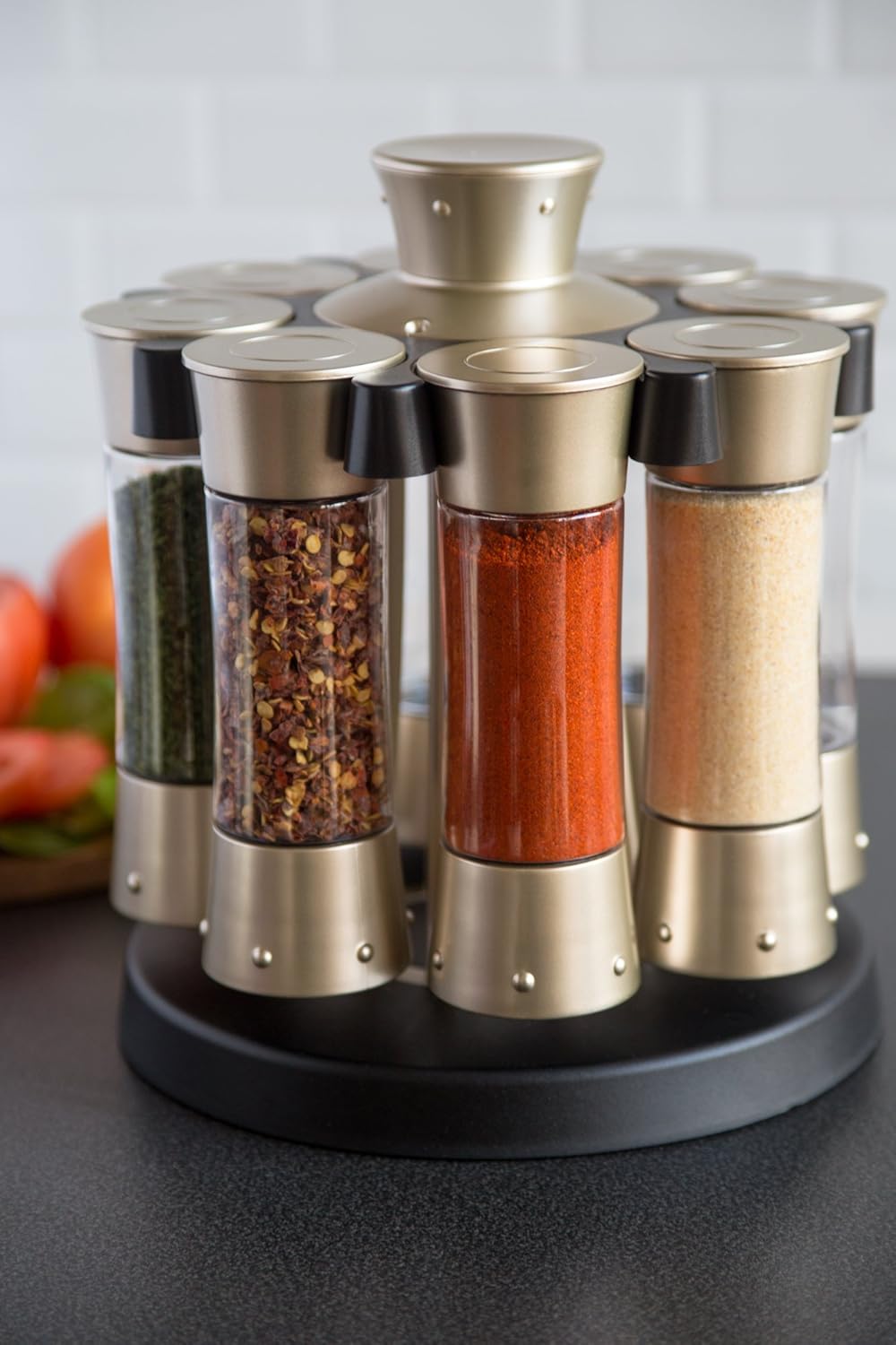 KitchenArt Professional Elite Auto-Measure Spice Carousel