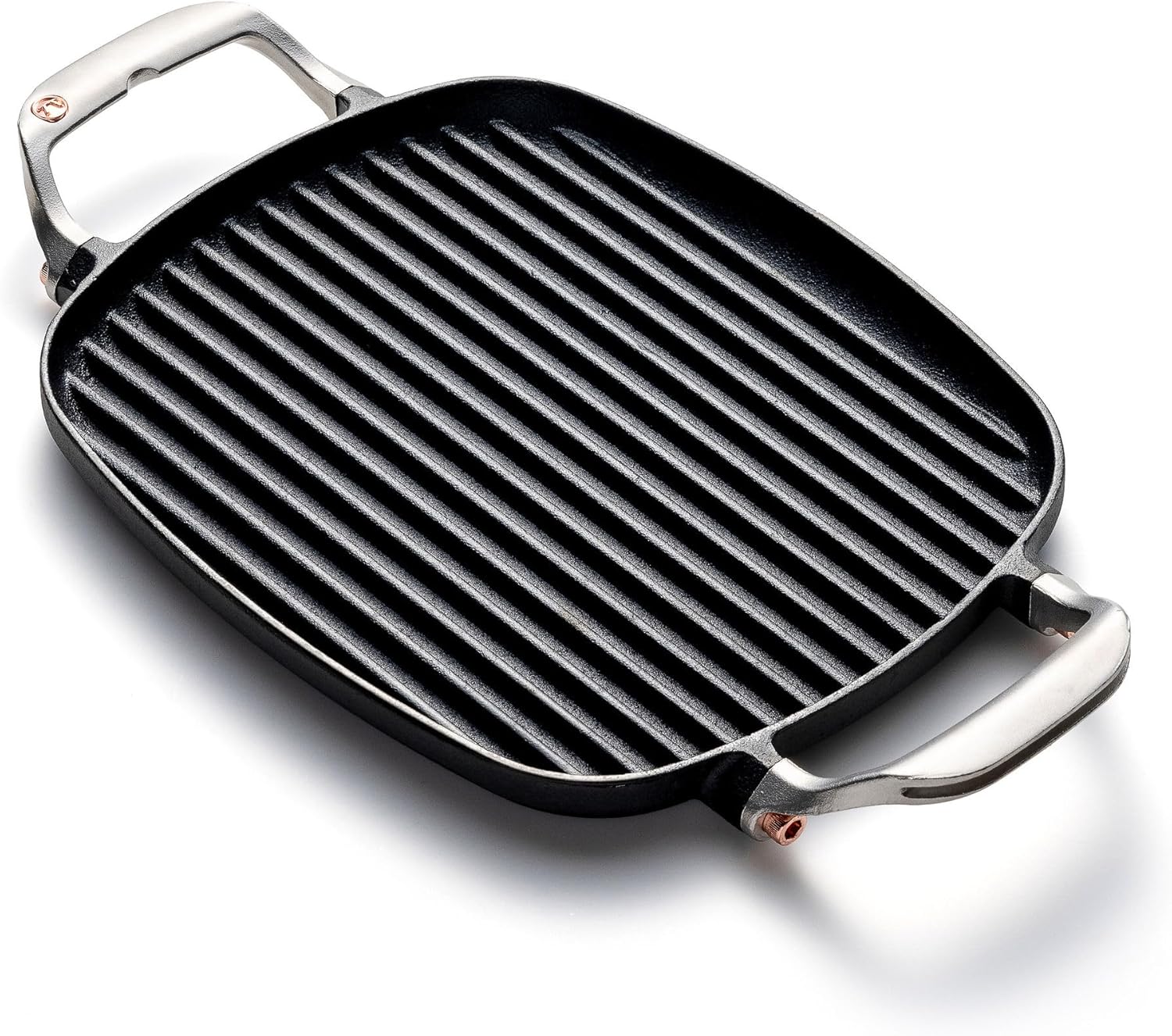 Outset Cast Iron Steak / Panini Grill Pan