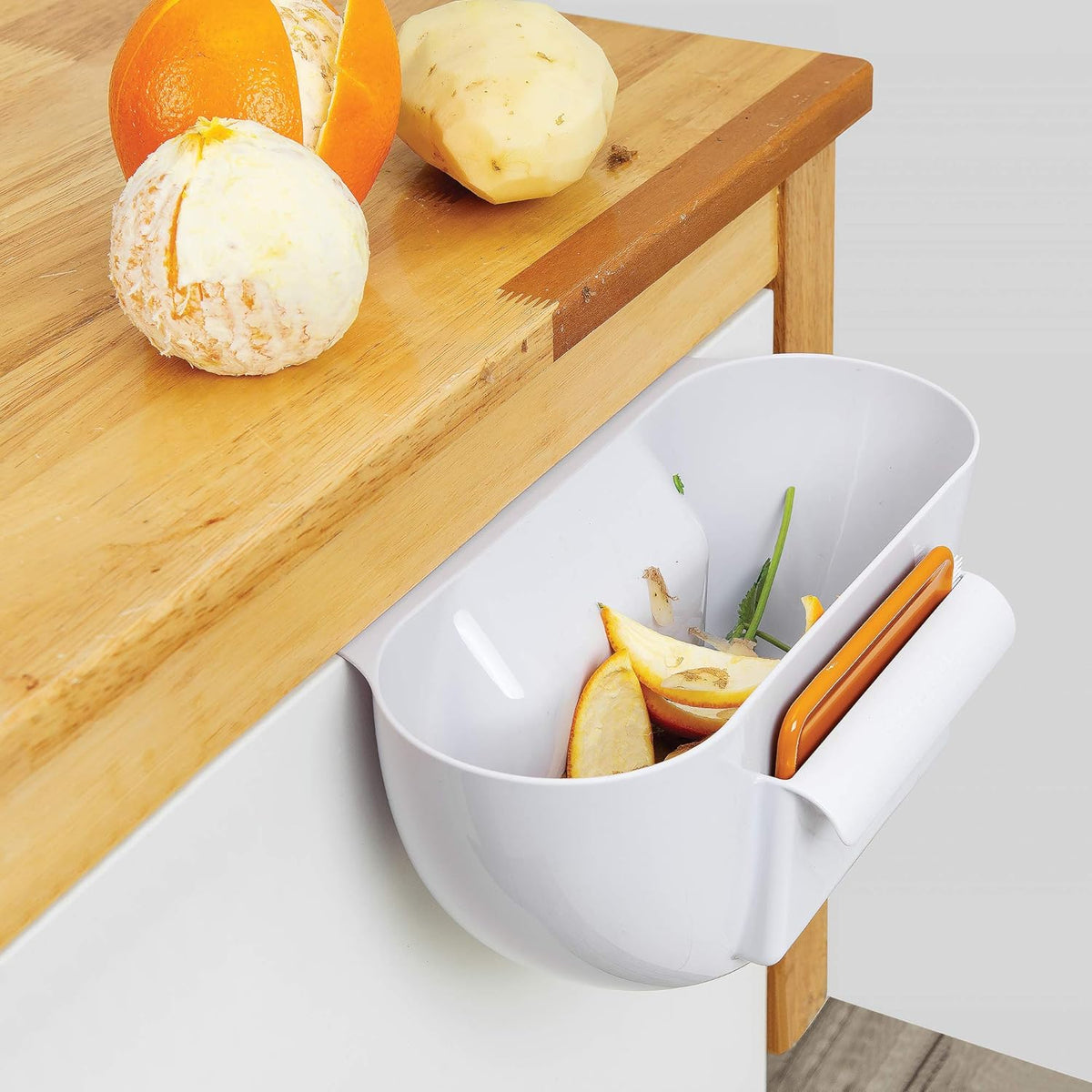 KitchenArt Scrap Trap with Brush