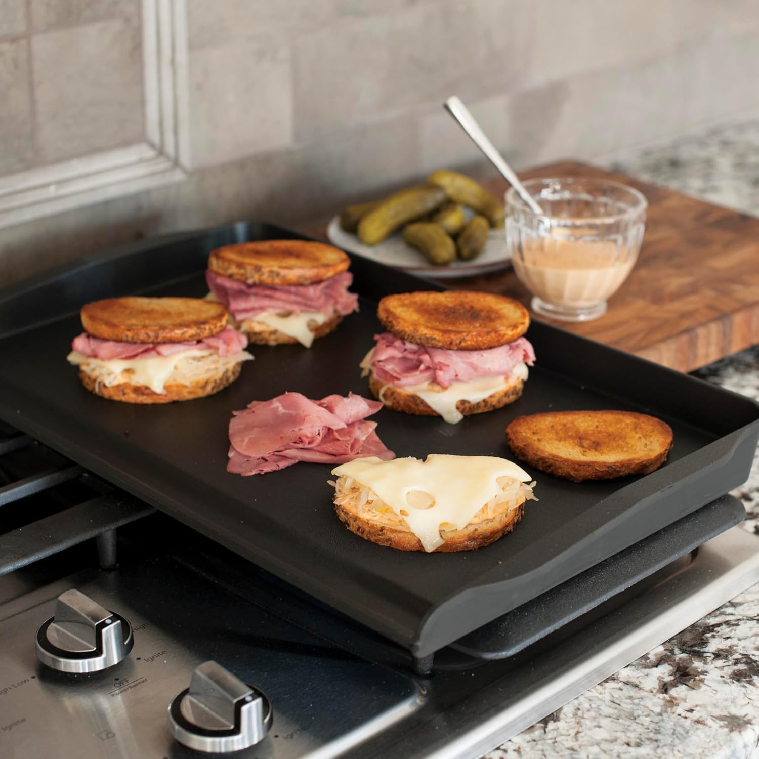 Nordic Ware Double Backsplash Griddle