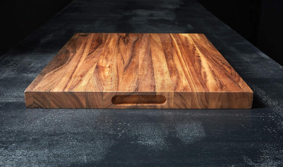 Ironwood Acacia Wood Large Long Grain Utility Chop Board