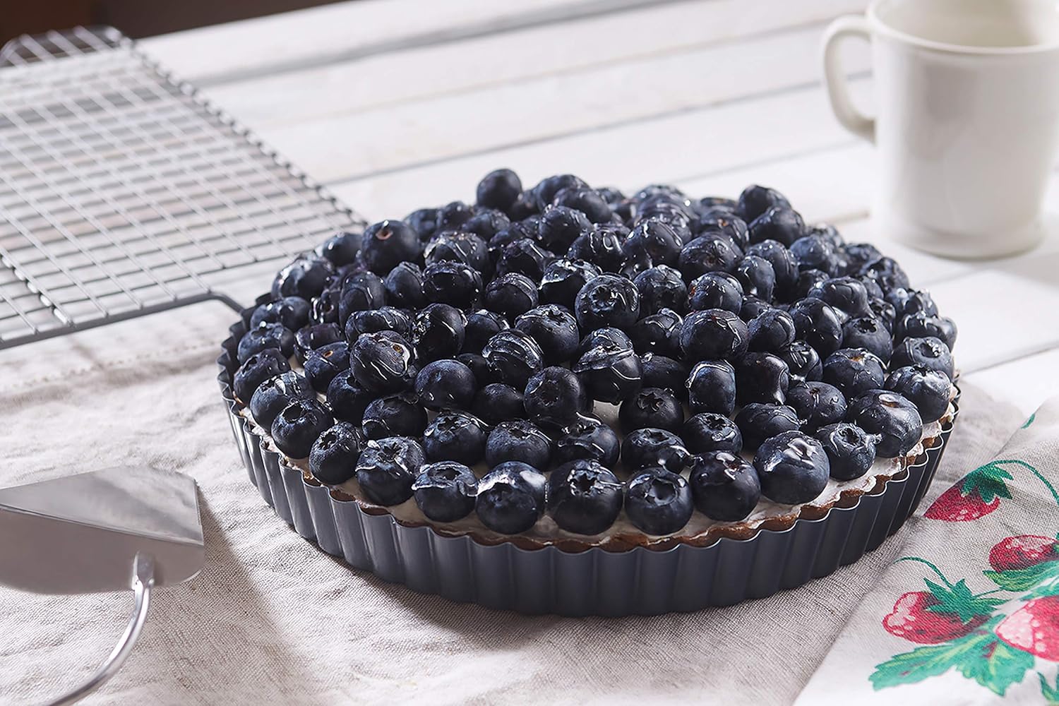 Fox Run 9" Loose Bottom Quiche Pan