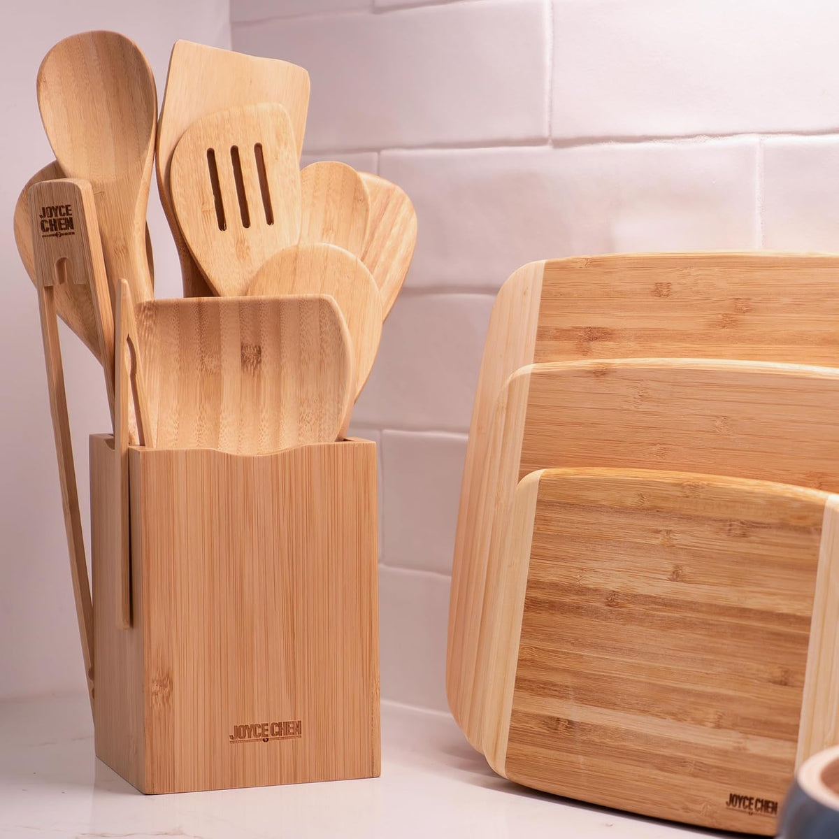 Joyce Chen Burnished Bamboo Utensil Set – 11 Piece