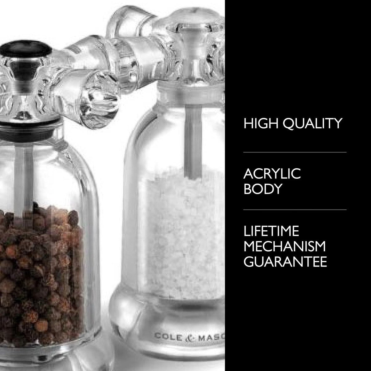 Cole & Mason Tap Precision Salt & Pepper Mill Gift Set