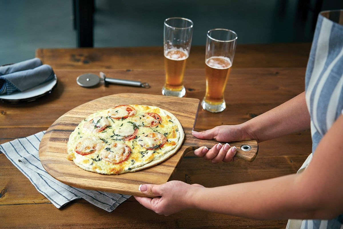 Ironwood Napoli Acacia Wood Pizza Peel