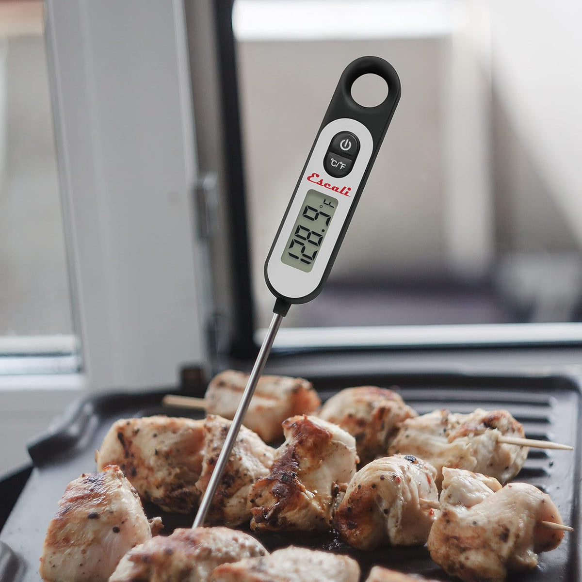 Escali Digital Long Stem Thermometer – Black