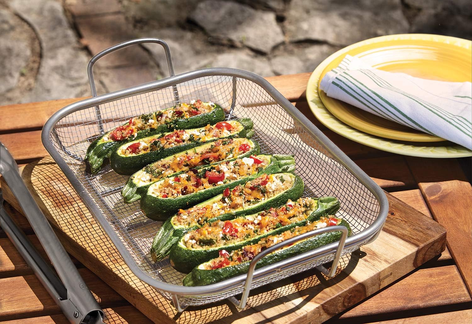 Outset BBQ Roasting Basket – Stainless Steel