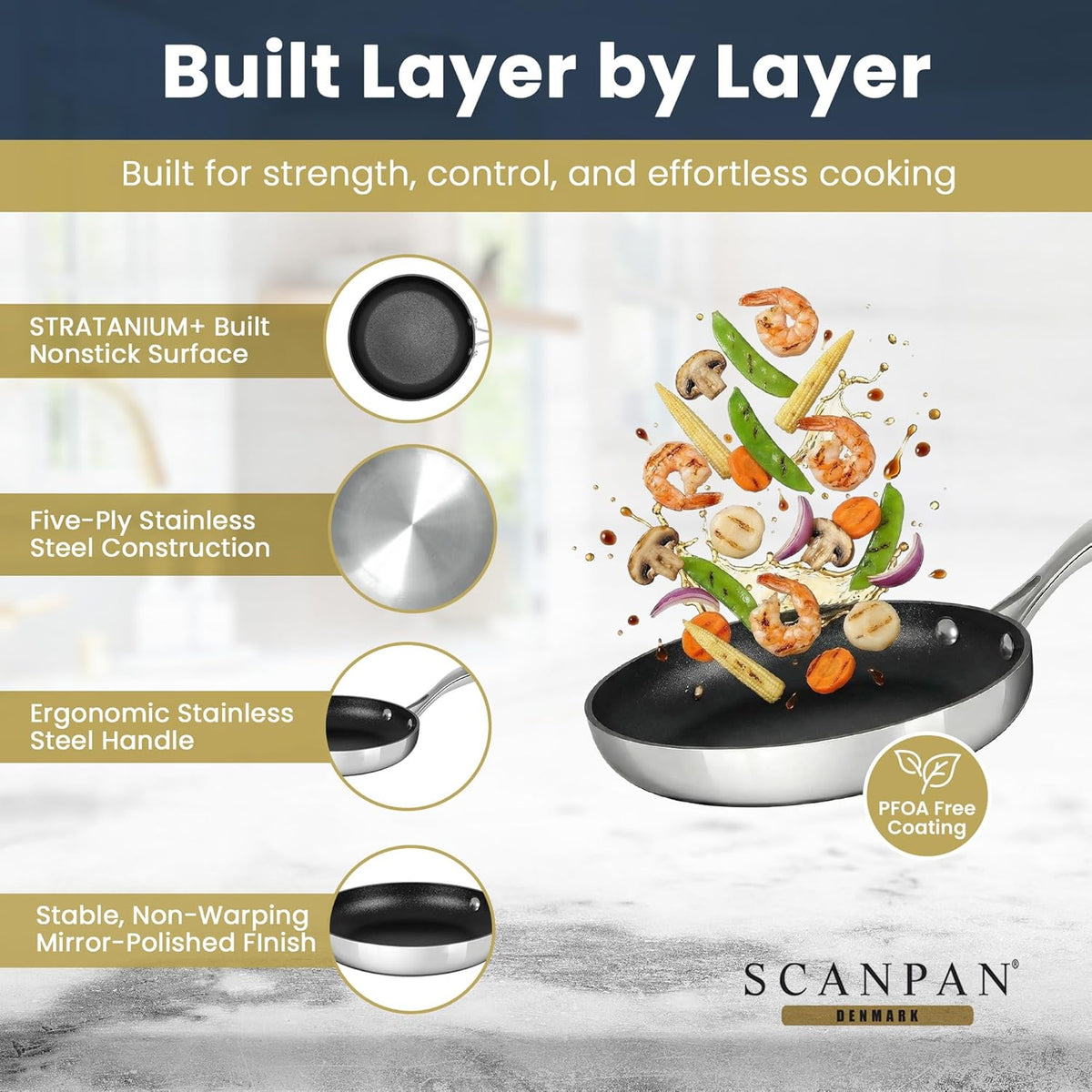 Scanpan HaptIQ Fry Pan – 20 cm