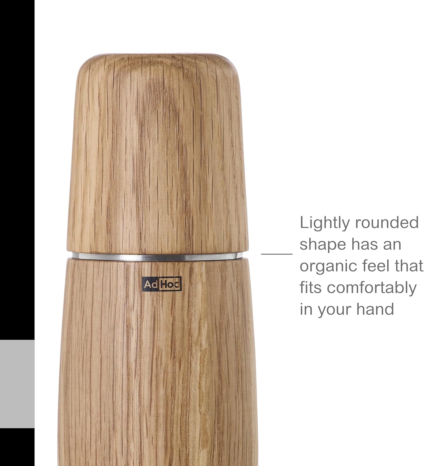 AdHoc Yono Salt and Pepper Mill – Light Oak – 6" / 15 cm by Kitchen Niche