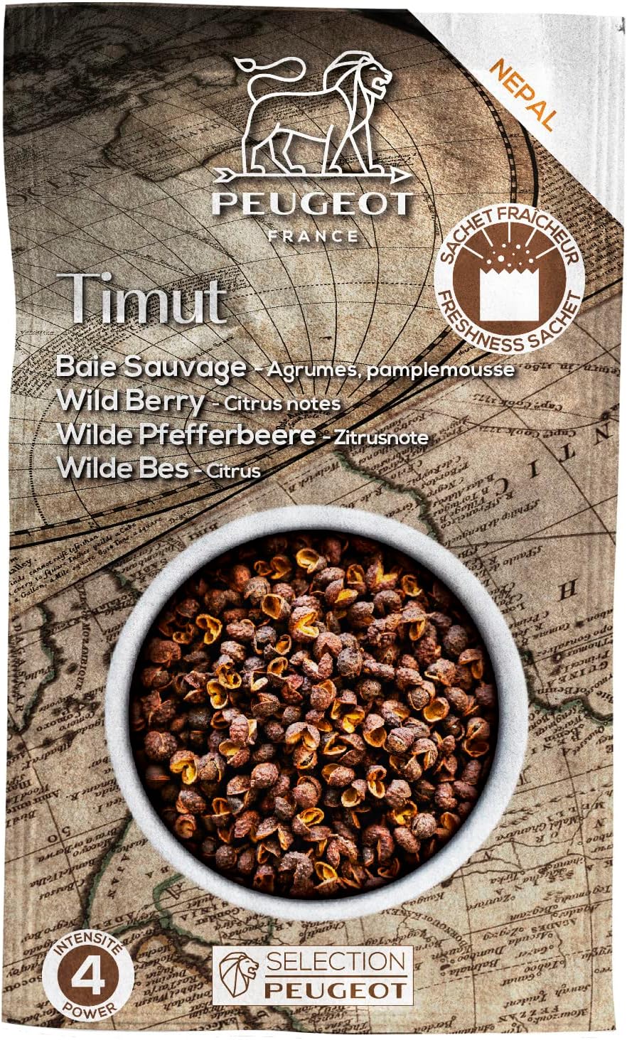 Peugeot Timut Nepal Wild Peppercorns – 40 g