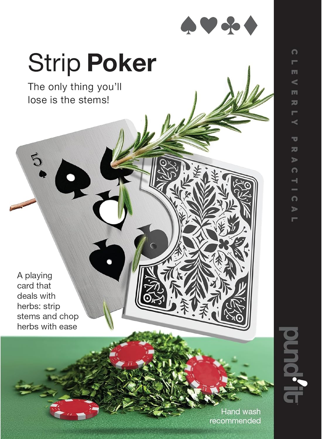 Pundit Strip Poker Herb Stripper