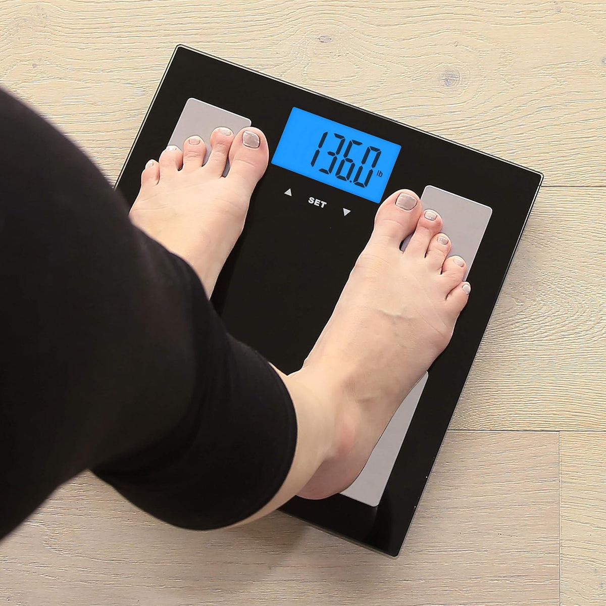 Escali Goal Tracking Body Composition Scale