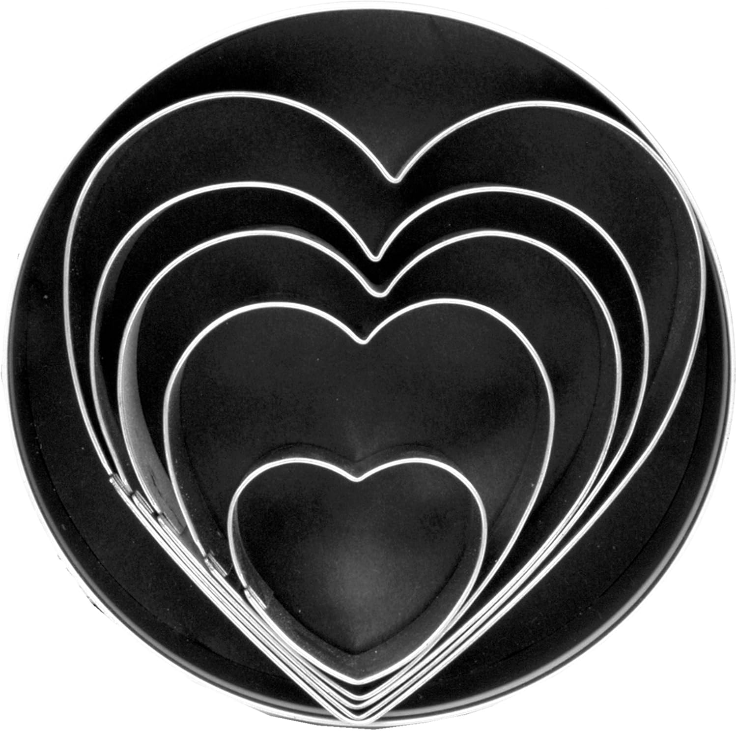 Fox Run Heart Cookie Cutter Set