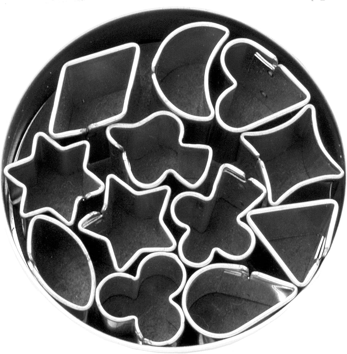 Fox Run Micro Mini Cookie Cutter Set