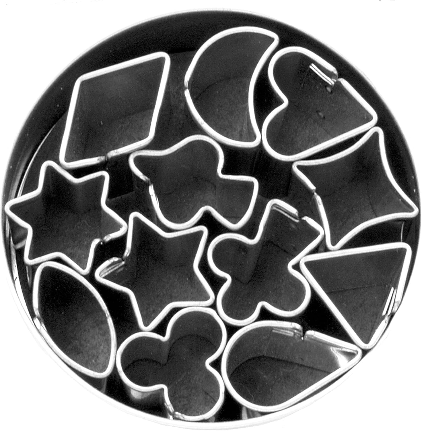 Fox Run Micro Mini Cookie Cutter Set
