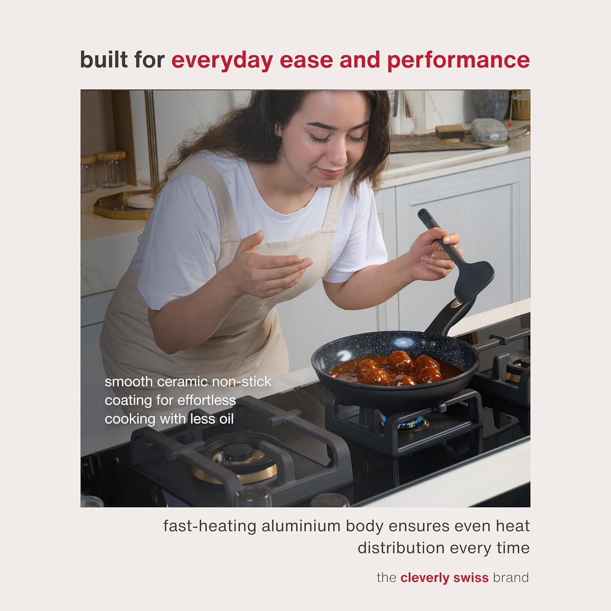 Zyliss Ultimate Ceramic Fry Pan – 24 cm
