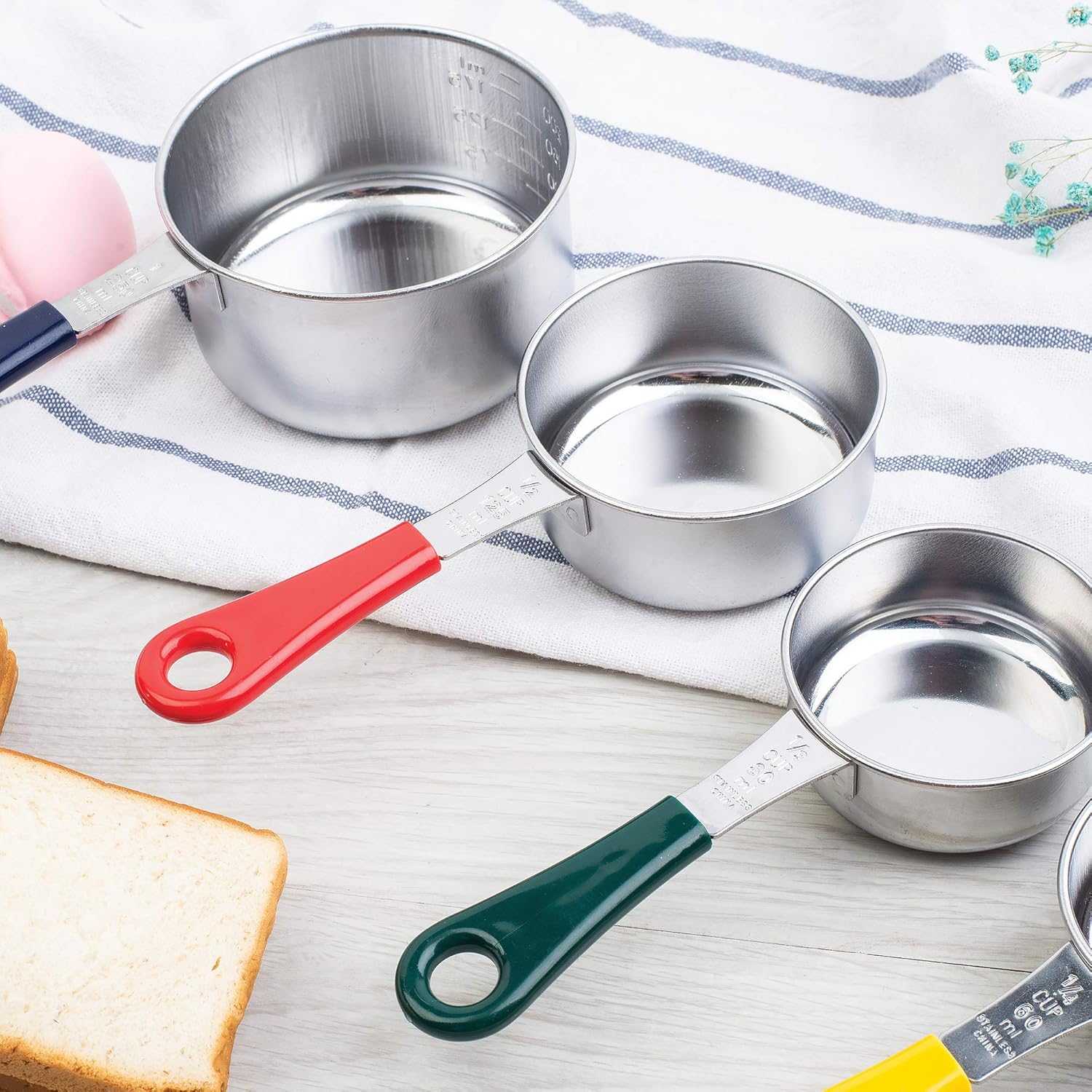 Fox Run Stainless Steel Measuring Cup Set