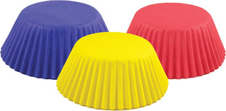 Fox Run Red-Blue-Yellow Baking Cups Set of 75